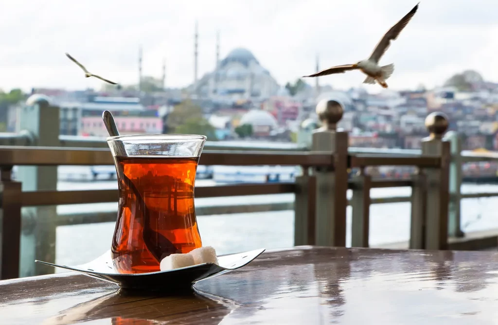 drinking-turkish-tea-in-istanbul